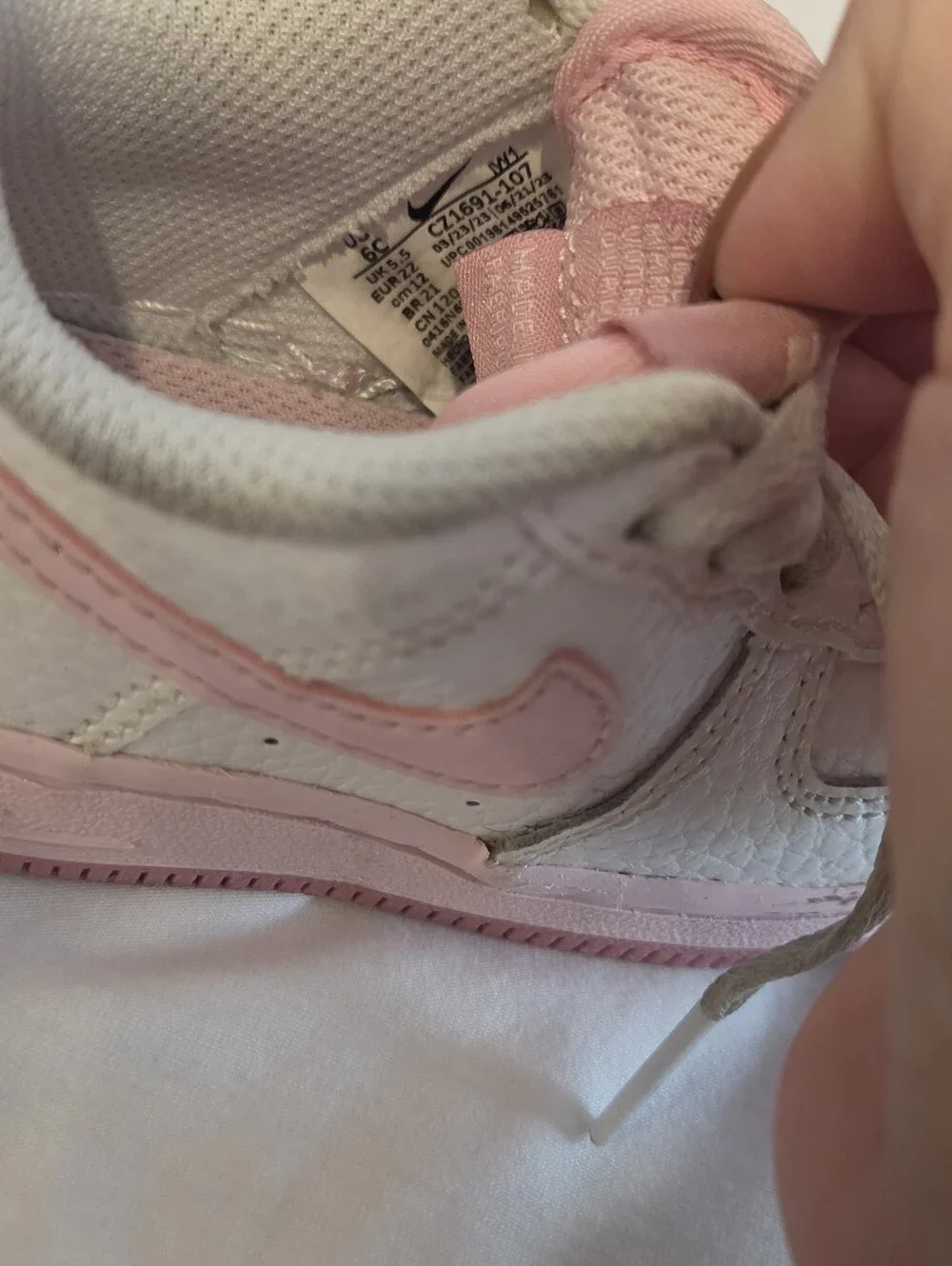 Nike Pink Toddler Tennis Shoes
